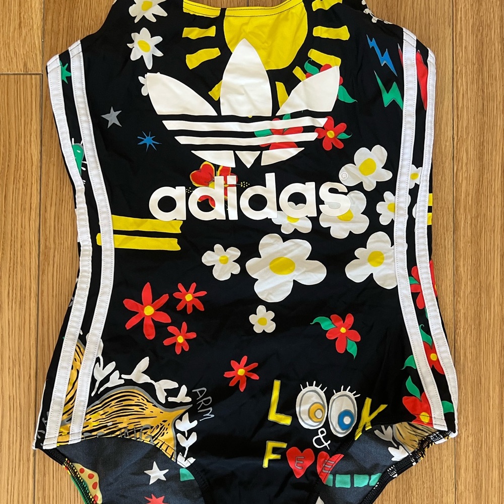 pharrell williams x adidas one piece bathing suit